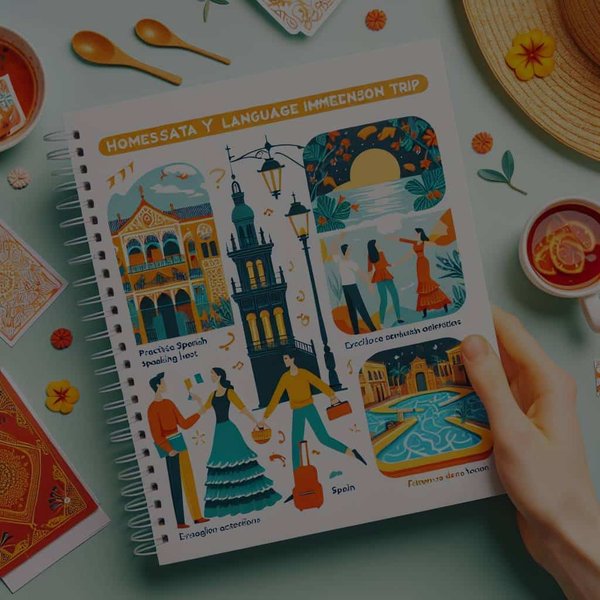 Quels sont les conseils pour un séjour en immersion linguistique chez l'habitant en Andalousie?